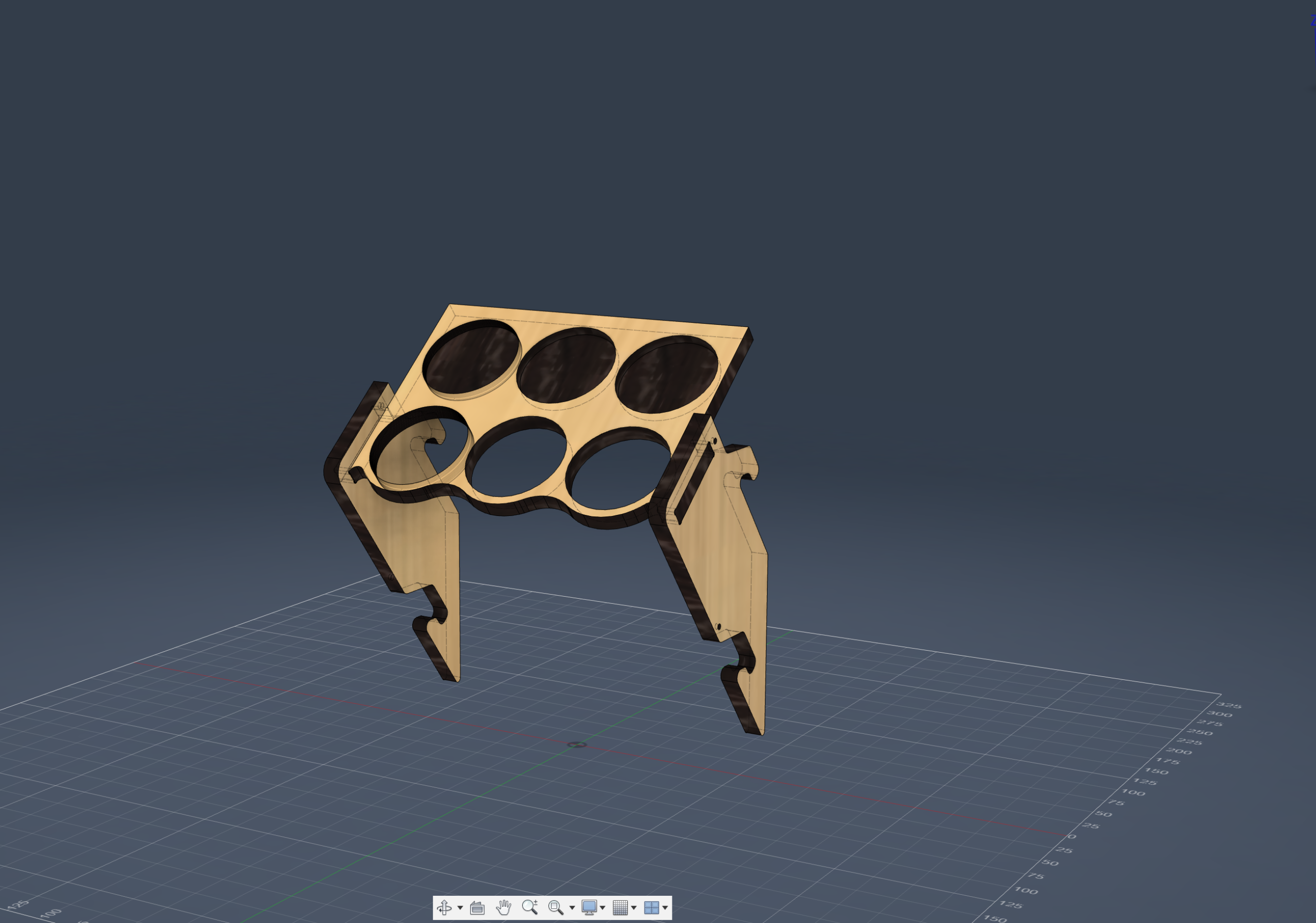 Modulaarne riiul aerosoolipurkide ja tööriistade hoiustamiseks - Image 2
