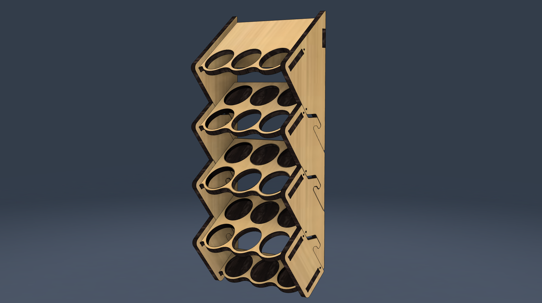 Modulaarne riiul aerosoolipurkide ja tööriistade hoiustamiseks - Image 3